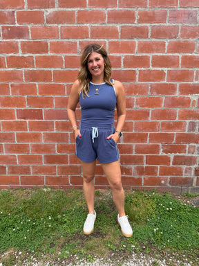 Valley Tank - Navy