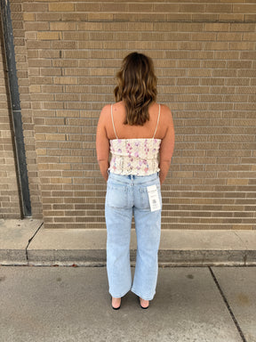 So Easy To Fall In Love Floral Tank