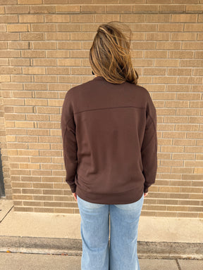 Modal Pullover - Espresso