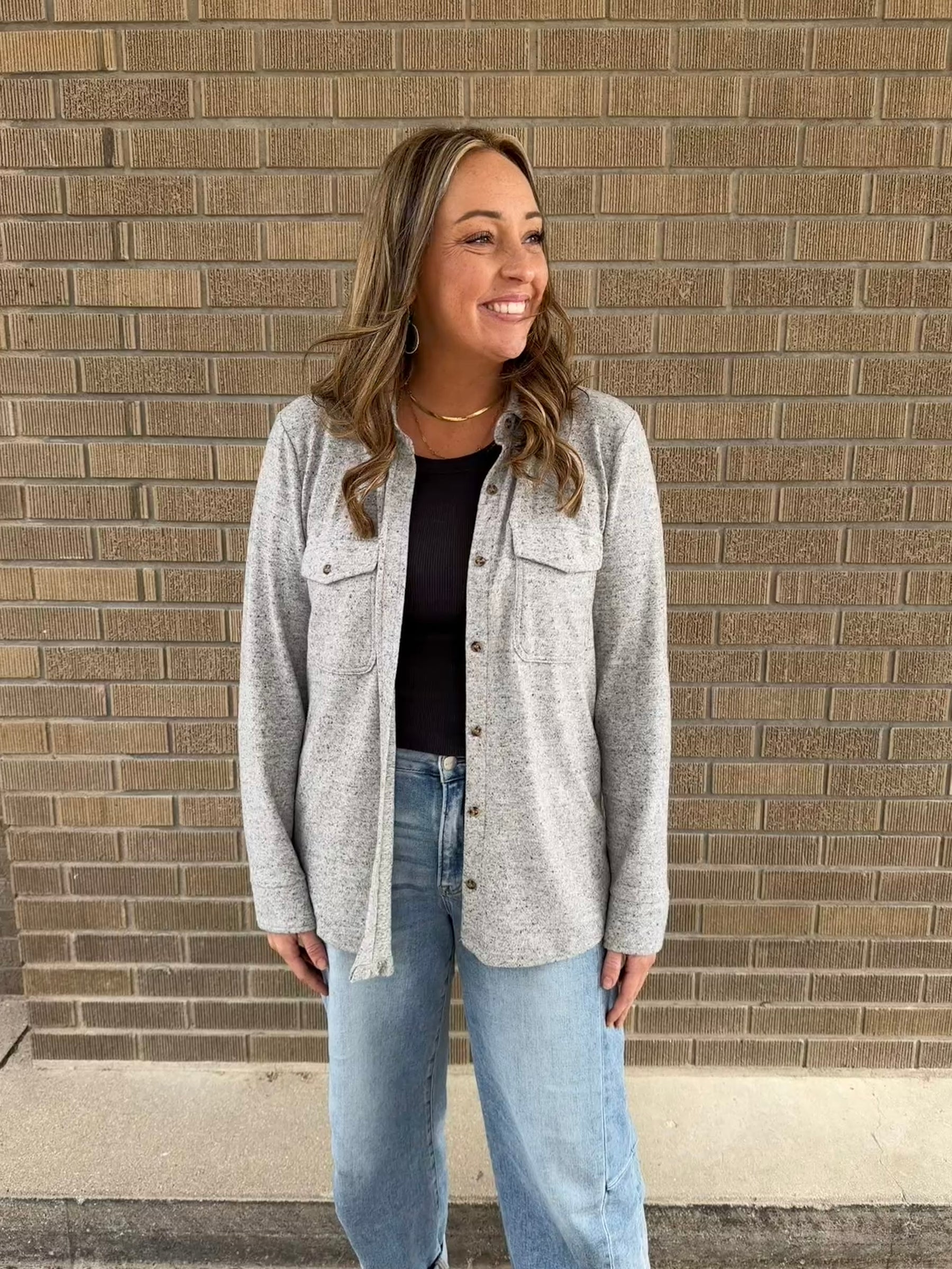 Cassian Top - Heathered