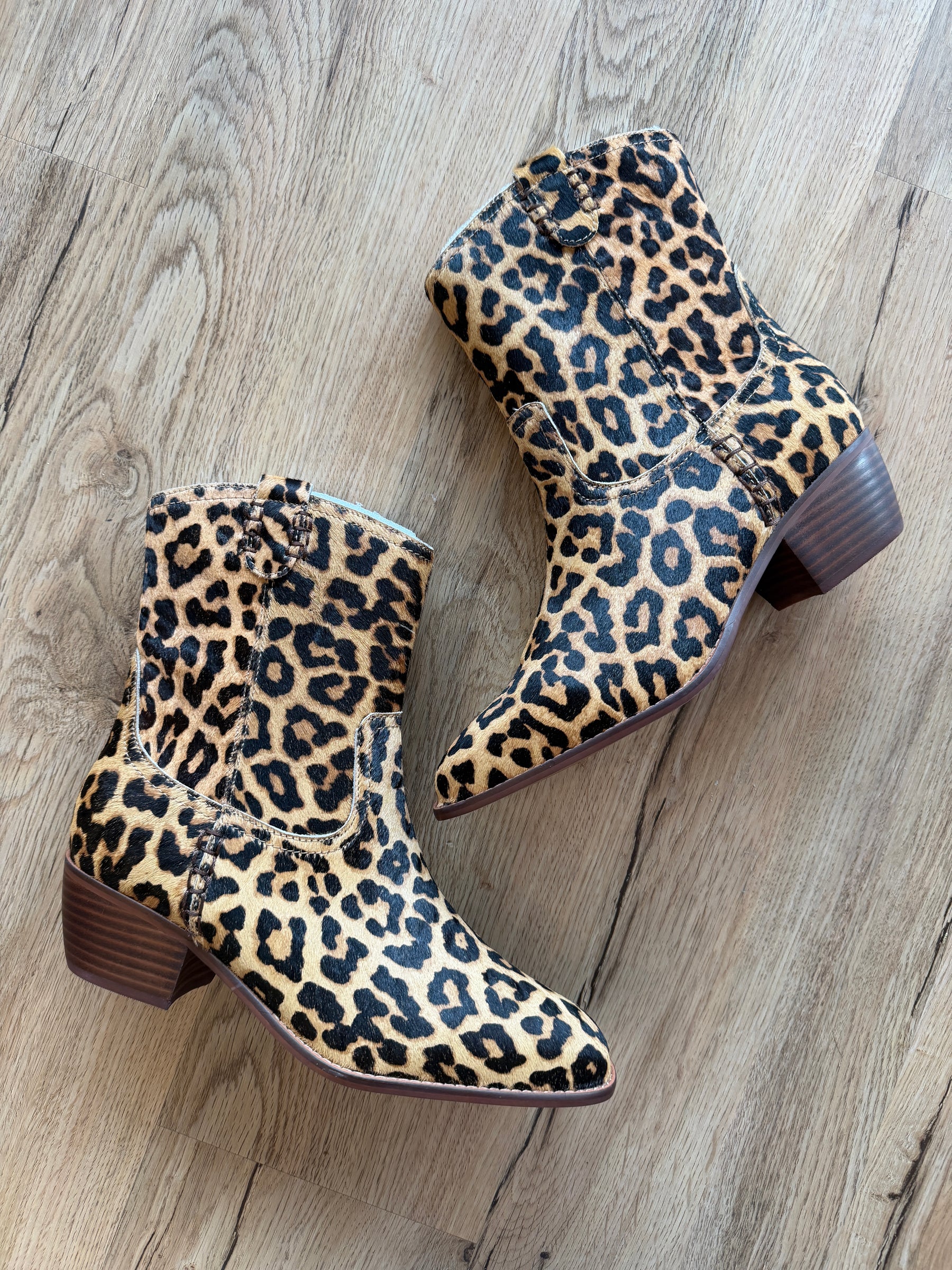 Leopard Boots