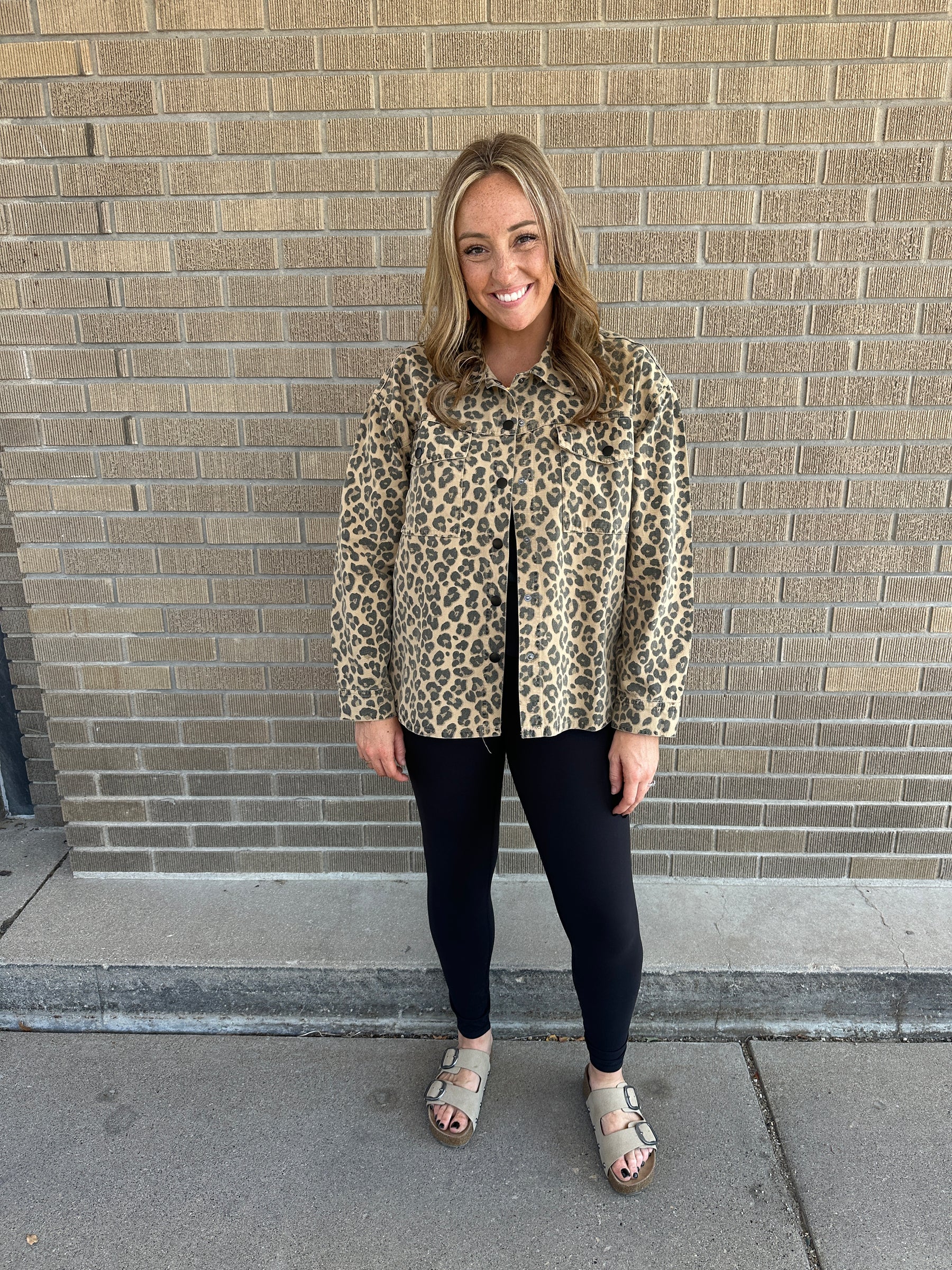 Leopard Shacket