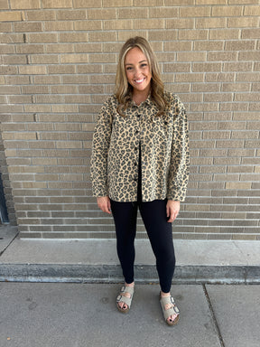 Leopard Shacket