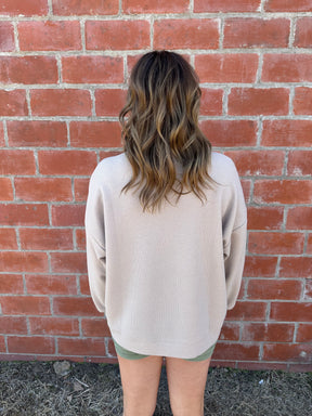Cloudy Knit Mama Top