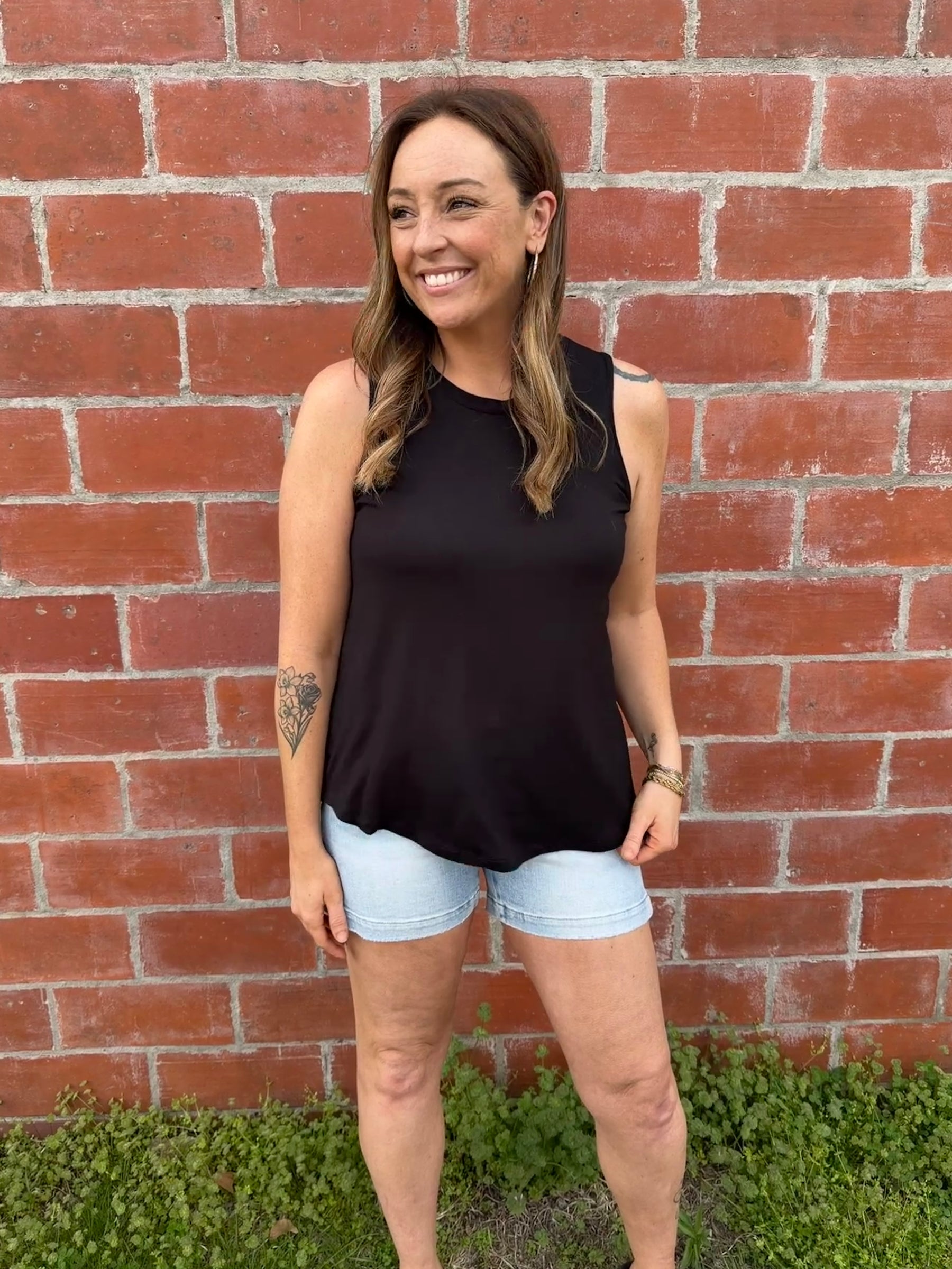 Everyday Basic Tank - Black