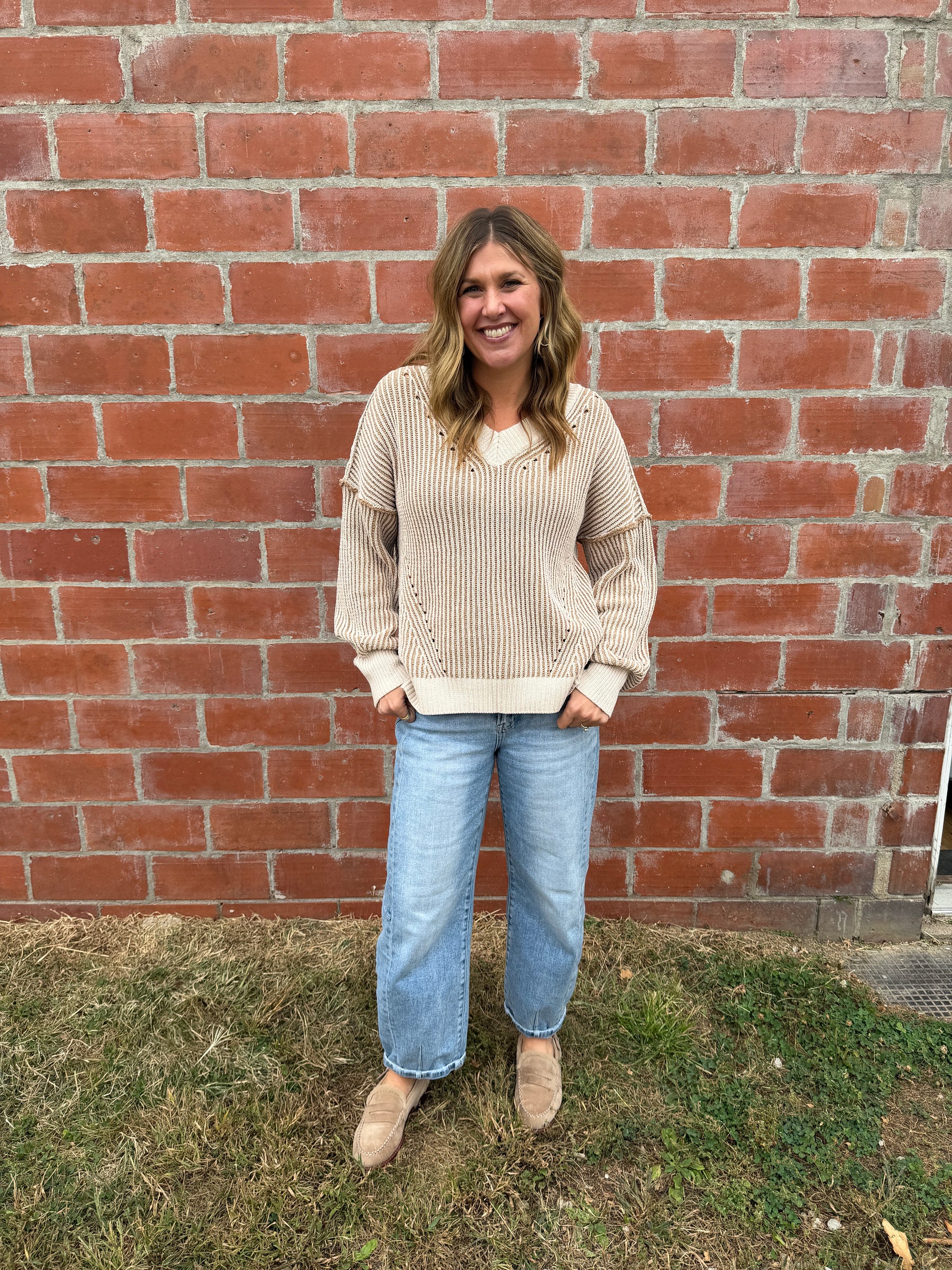 In Your Dreams Cream Sweater