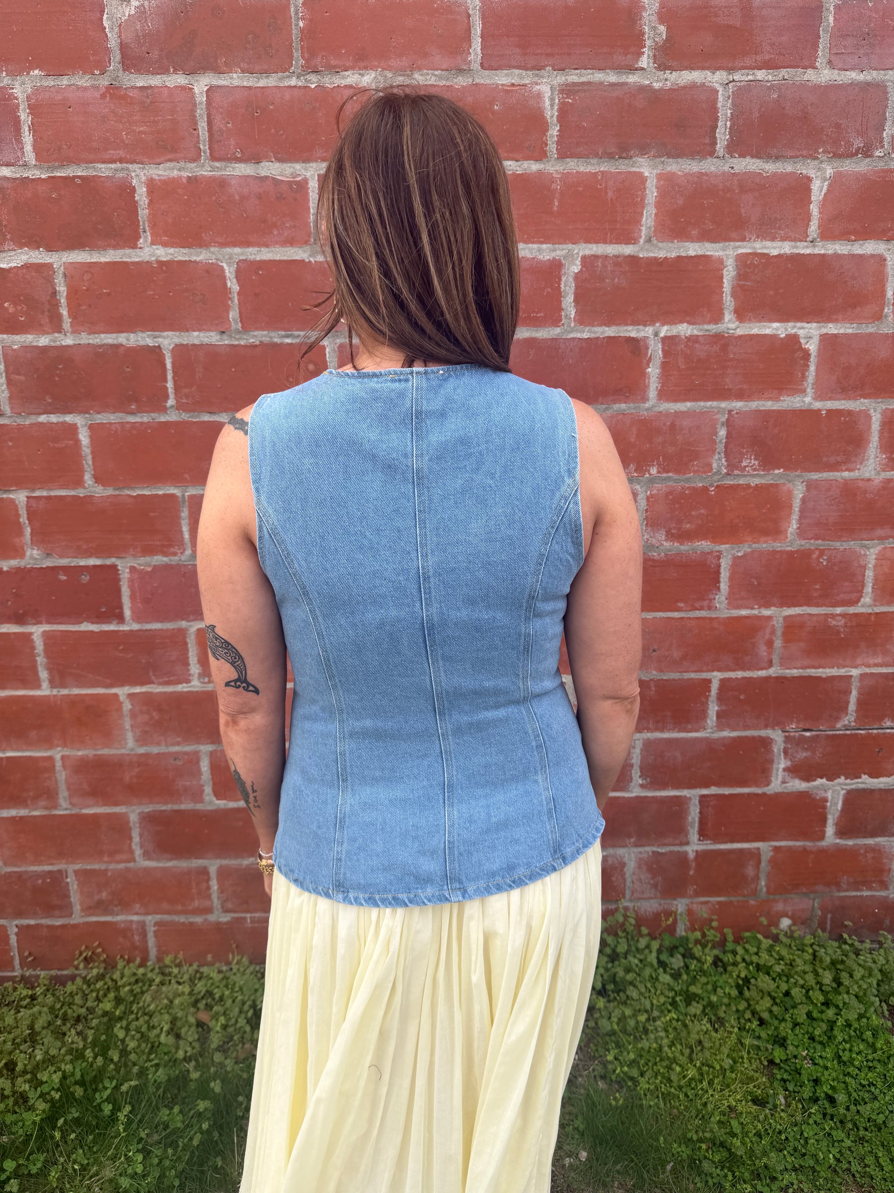 Lovely Lady Denim Vest