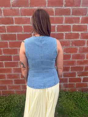 Lovely Lady Denim Vest