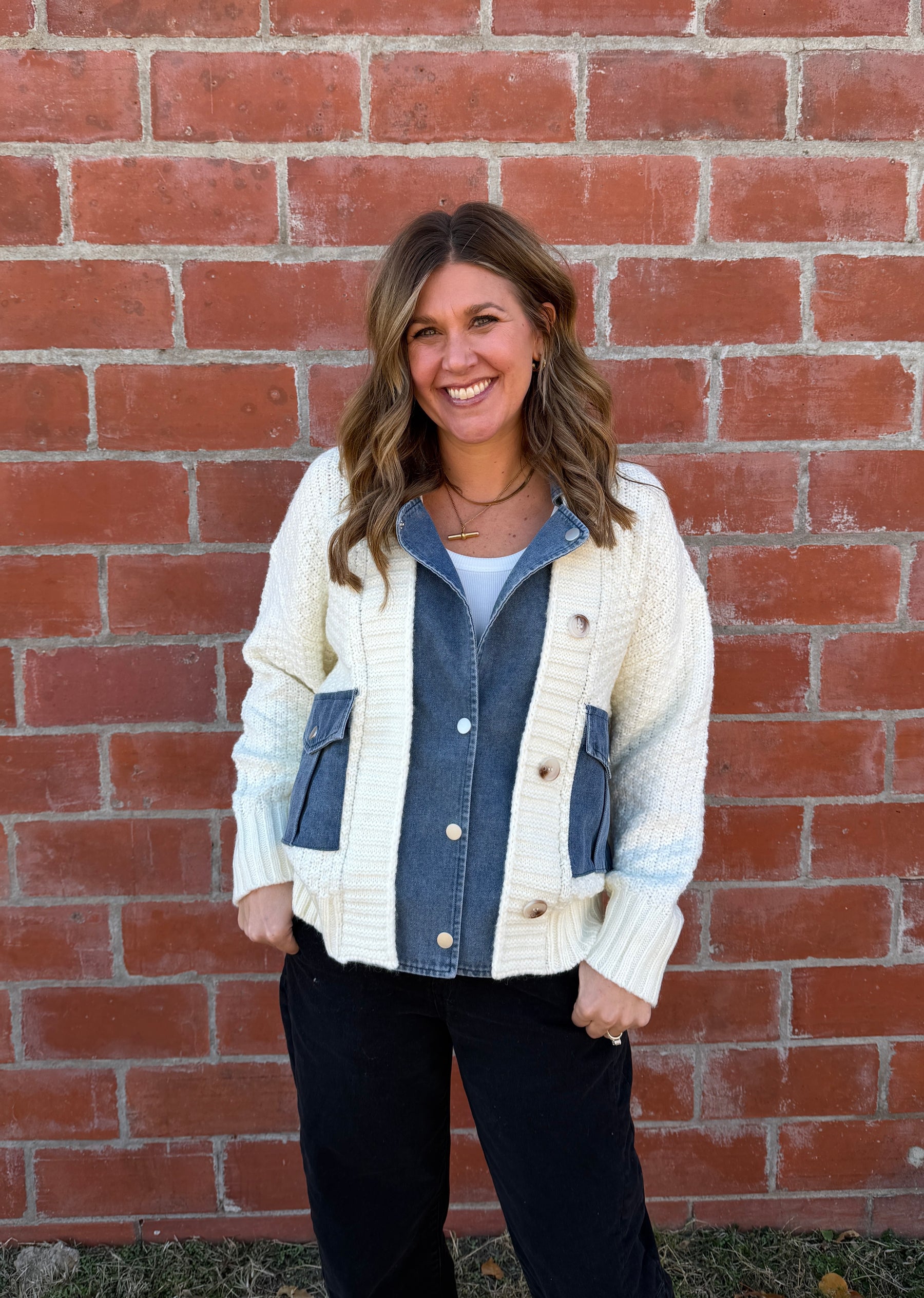 Showstopper Denim Cardi Jacket