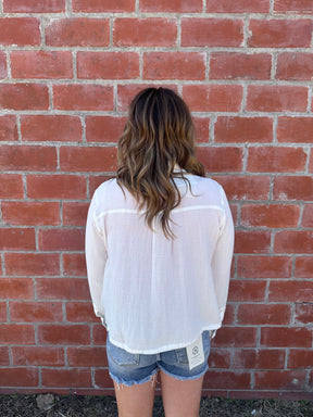 White Gauze Jacket