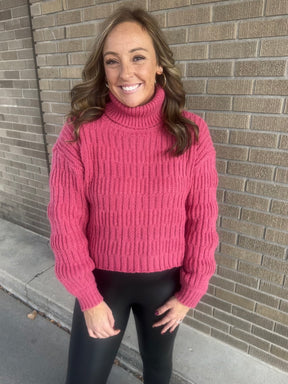 Pretty In Pink Sweater