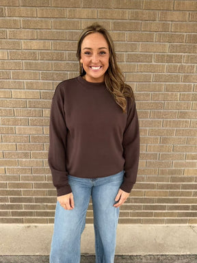 Modal Pullover - Espresso