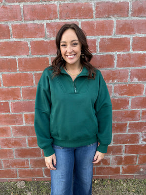 Lulu Hunter Green Pullover