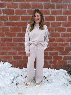 A Touch of Satin Top - Cream