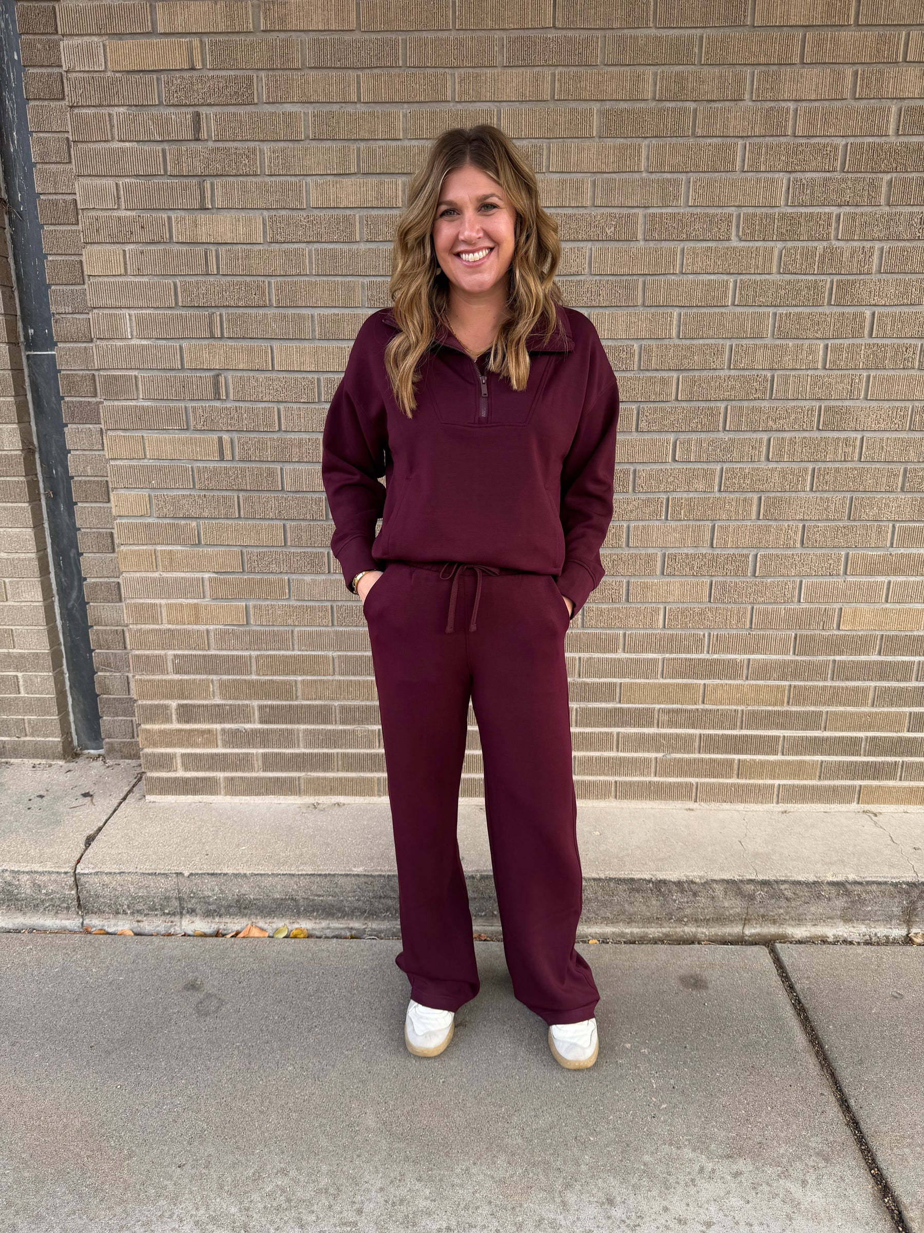 Made of Modal Pants - Dark Cherry