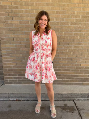 Pretty In Pink Floral Dress