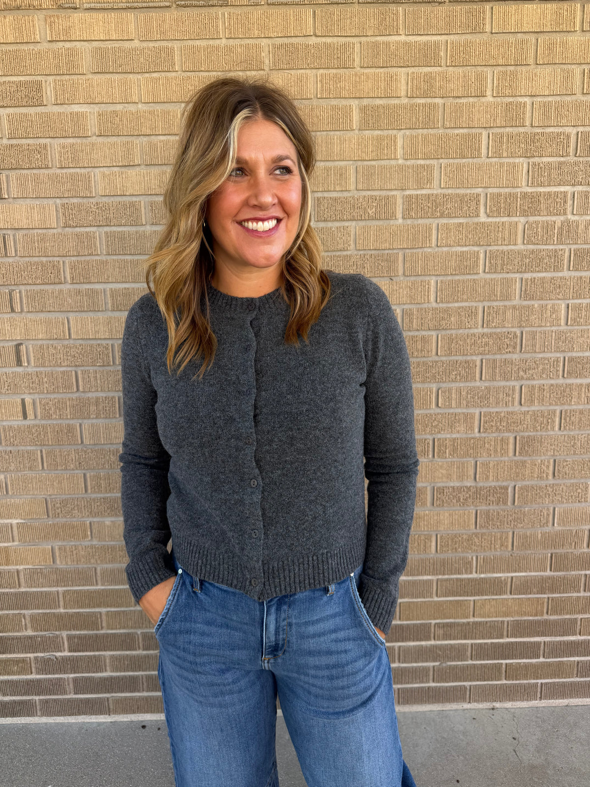 Charcoal Cloud Cardi