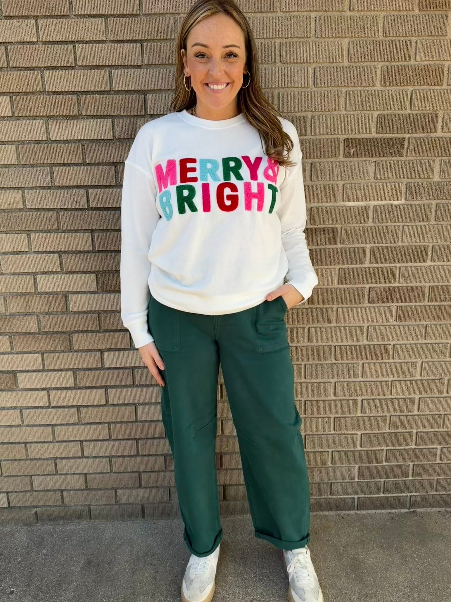 Merry & Bright Sweatshirt