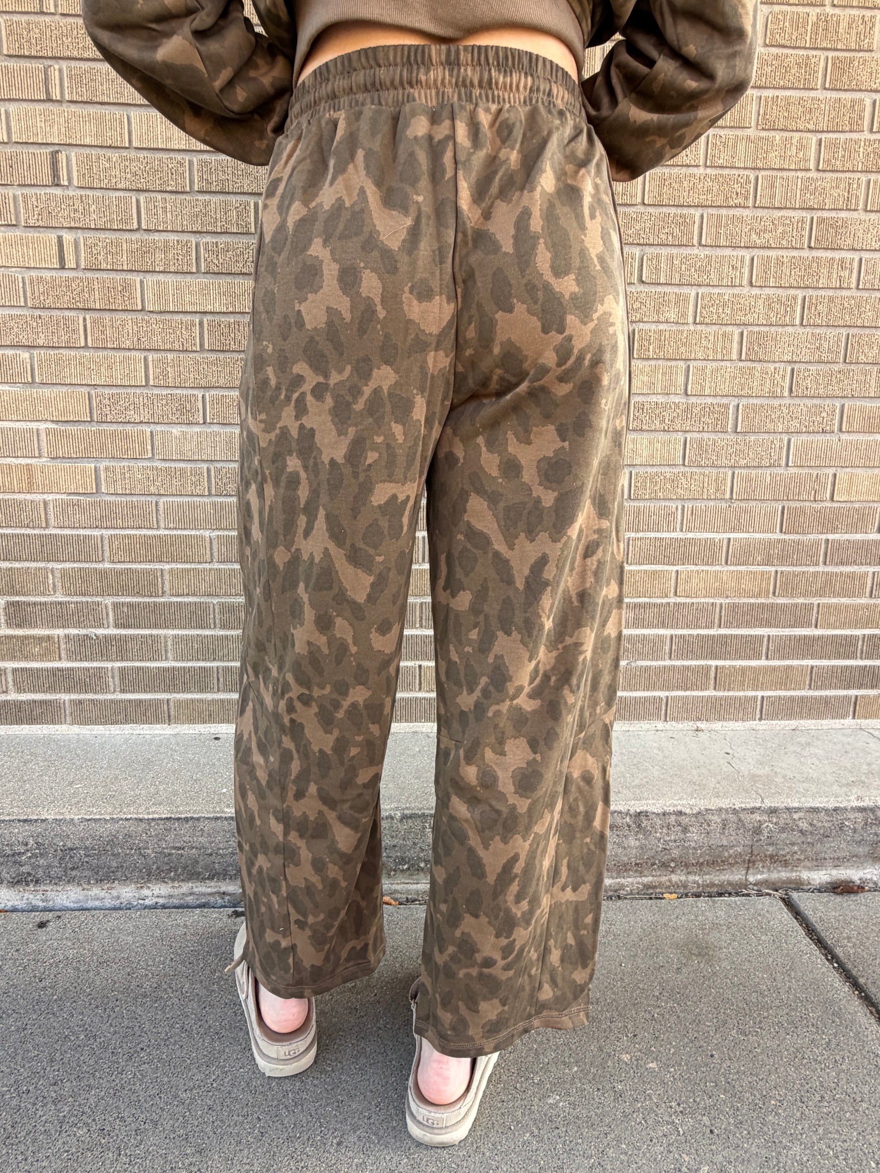 Baddie Abstract Barrel Sweatpants
