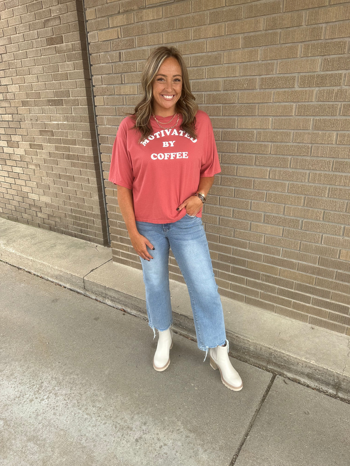 Motivated By Coffee Tee