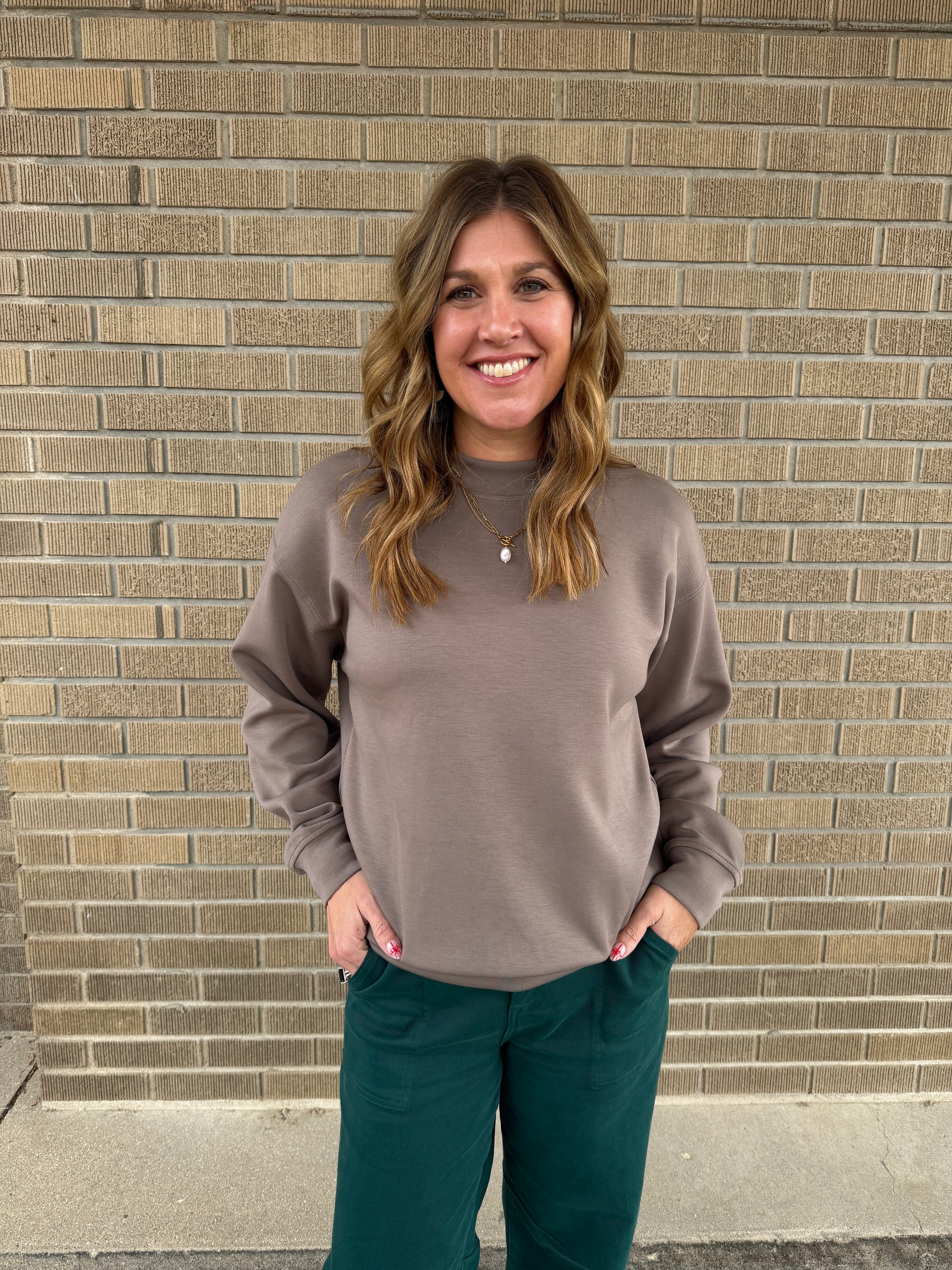 Modal Pullover - Mocha