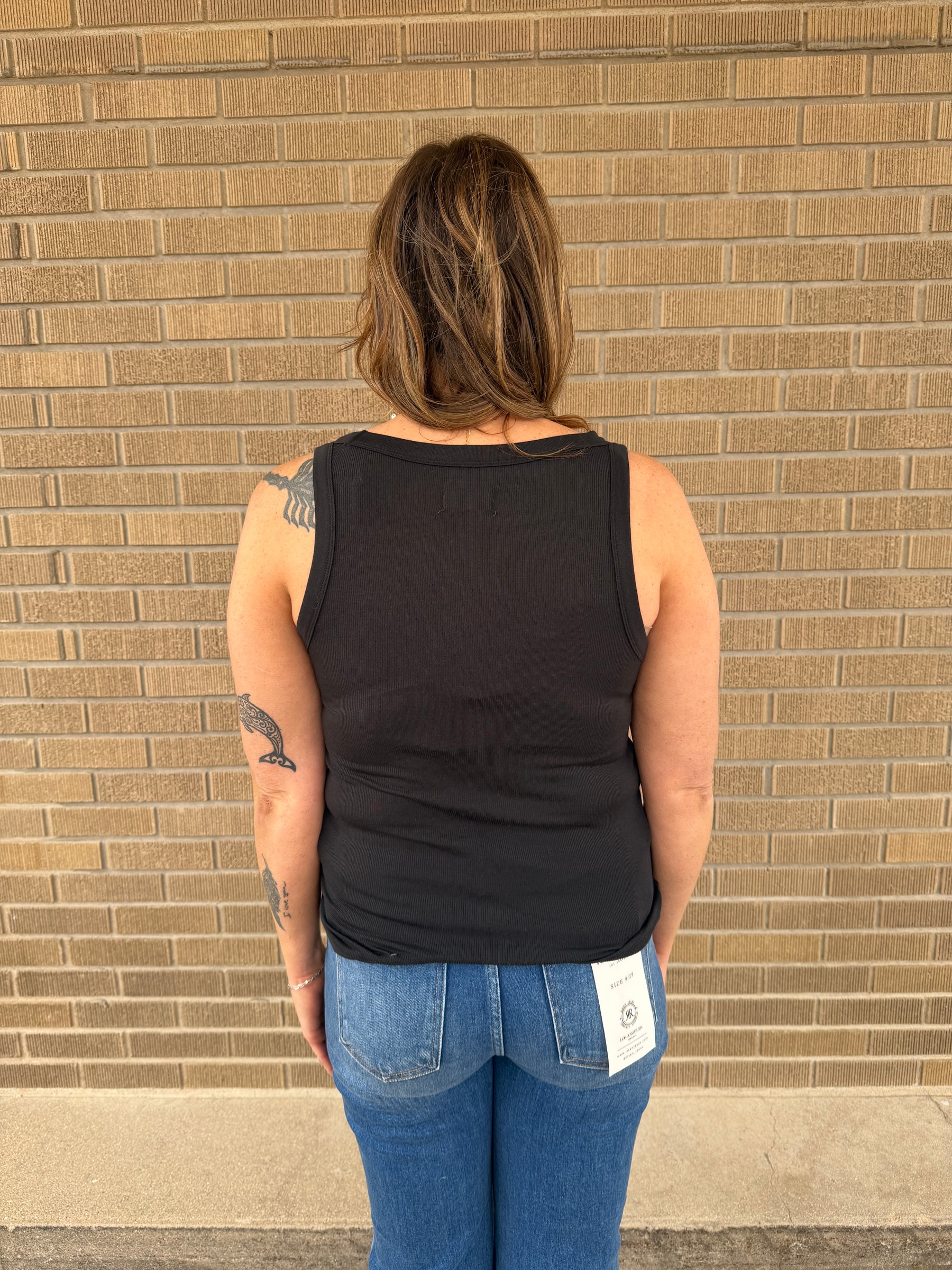 Clarence Tank - Black