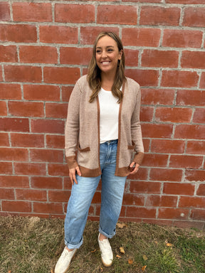 Perfect Camel Cardigan