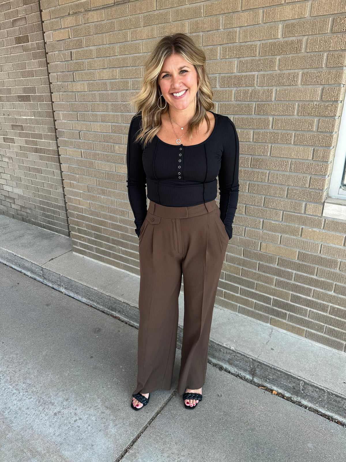 Dress to Impress Pants - Brown