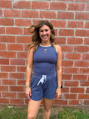 Valley Tank - Navy