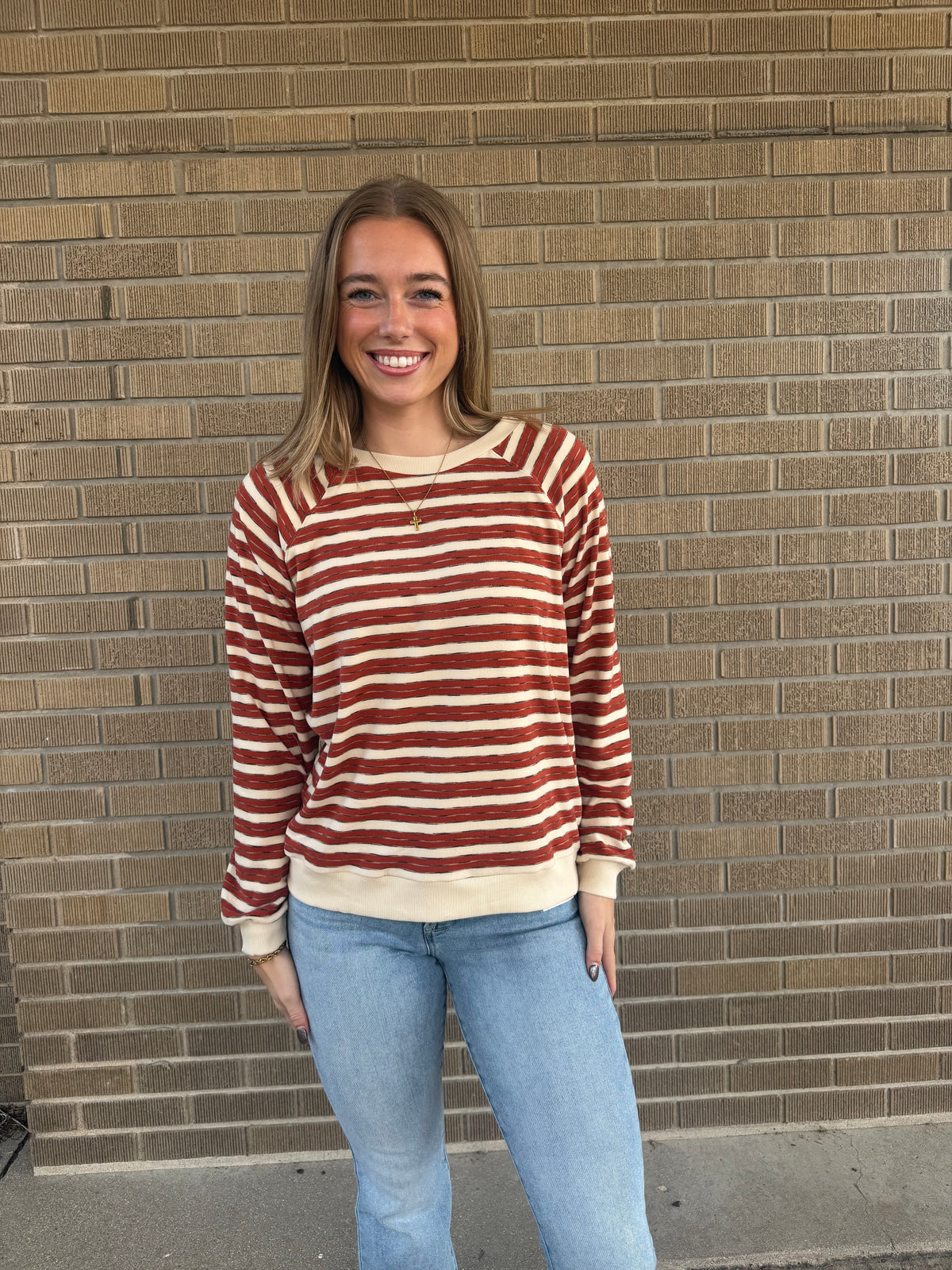 Pumpkin Micro Soft Pullover