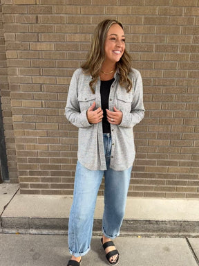 Cassian Top - Heathered