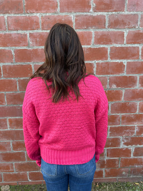 Pretty in Pink Sweater