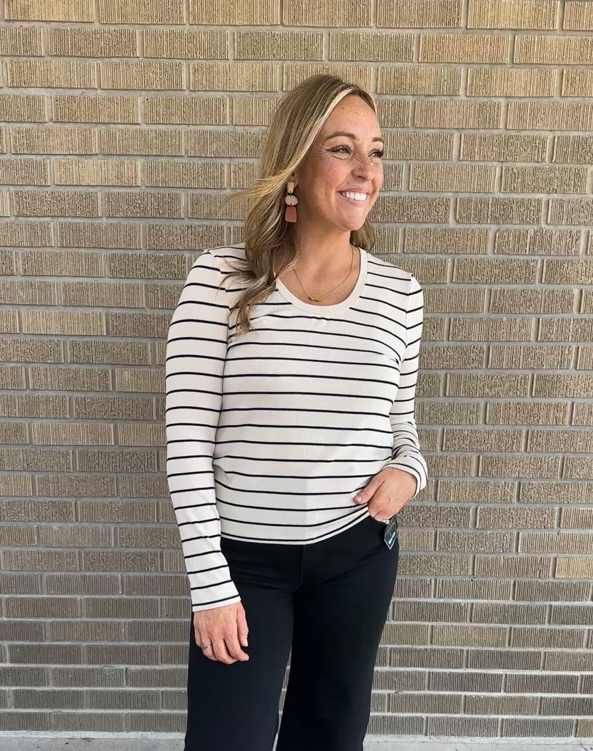 Lauren Top - Birch Black