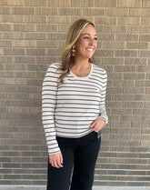 Lauren Top - Birch Black