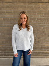 Chunky Knit Grey Sweater