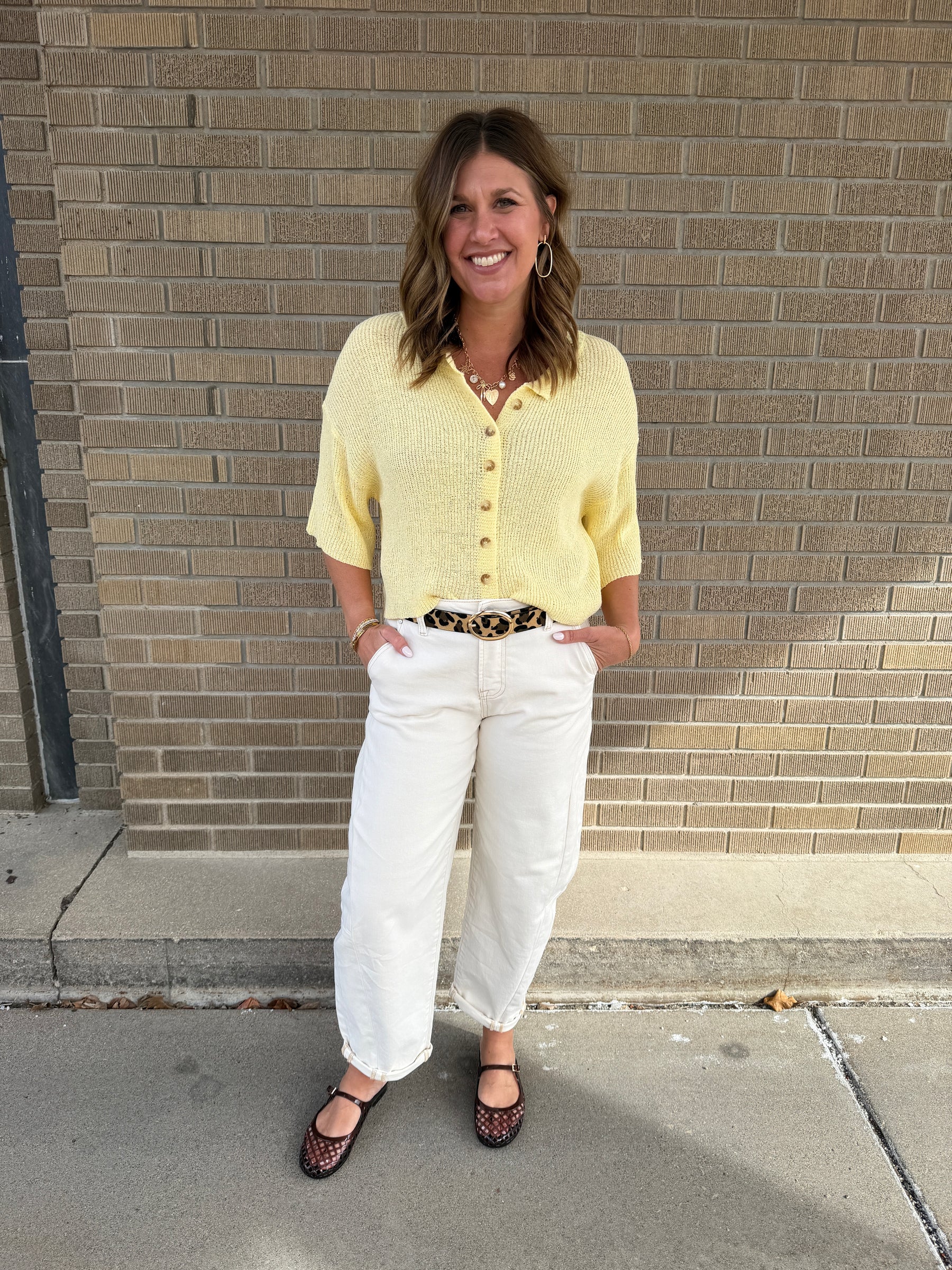 Sweetest Little Sweater - Yellow