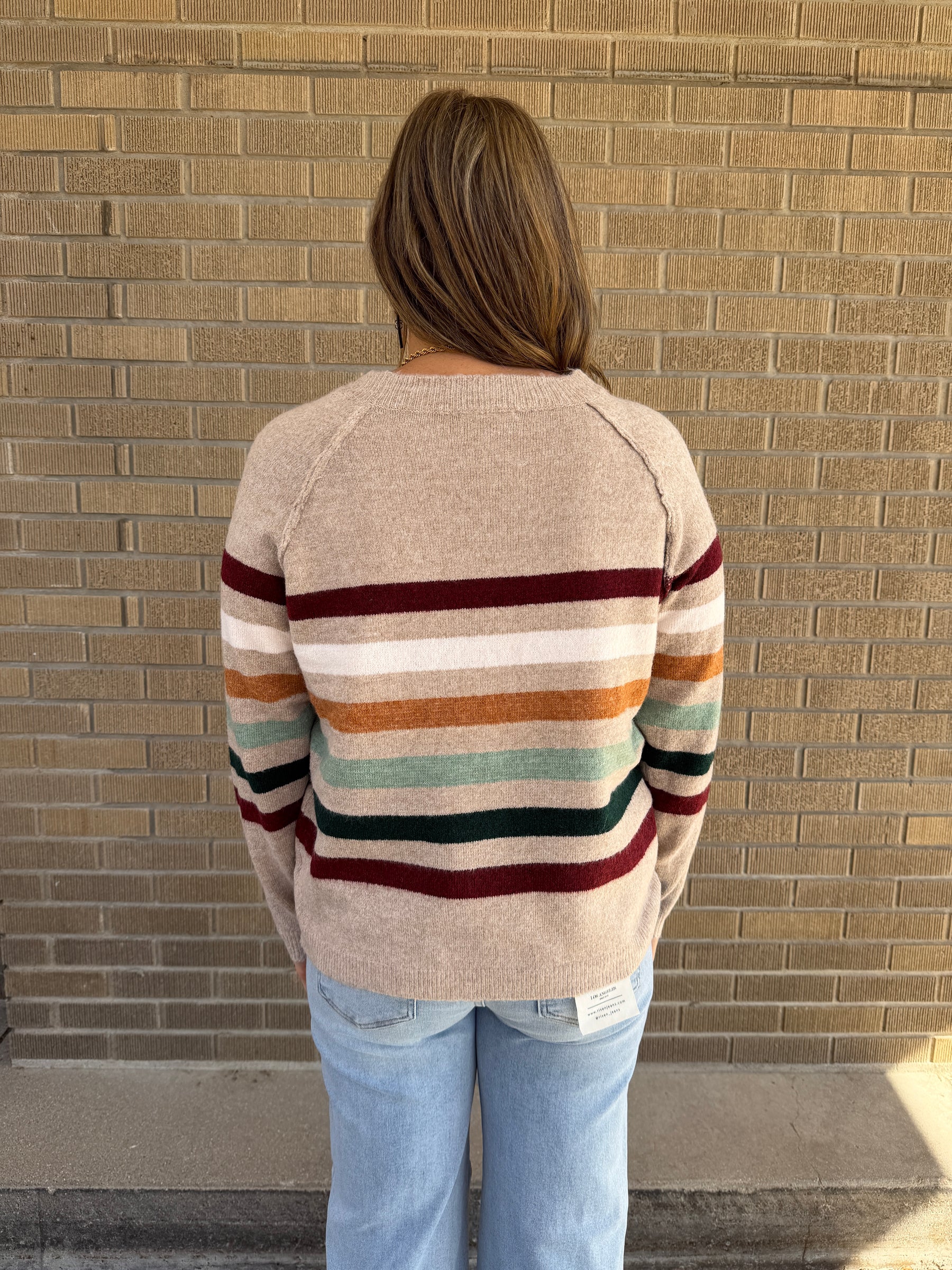 Multicolor Stripe Sweater