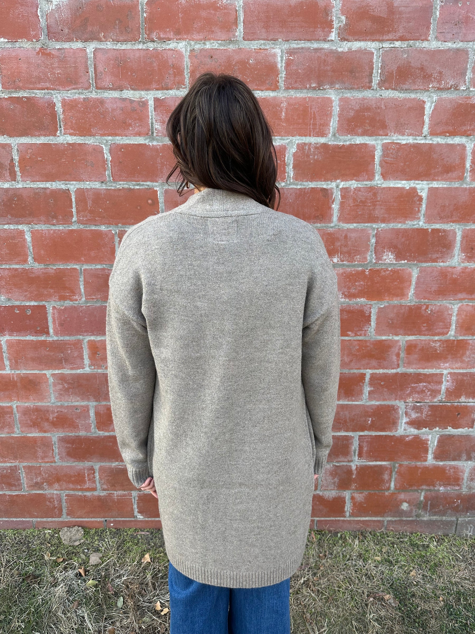 Avani Cardigan - Heather Stone