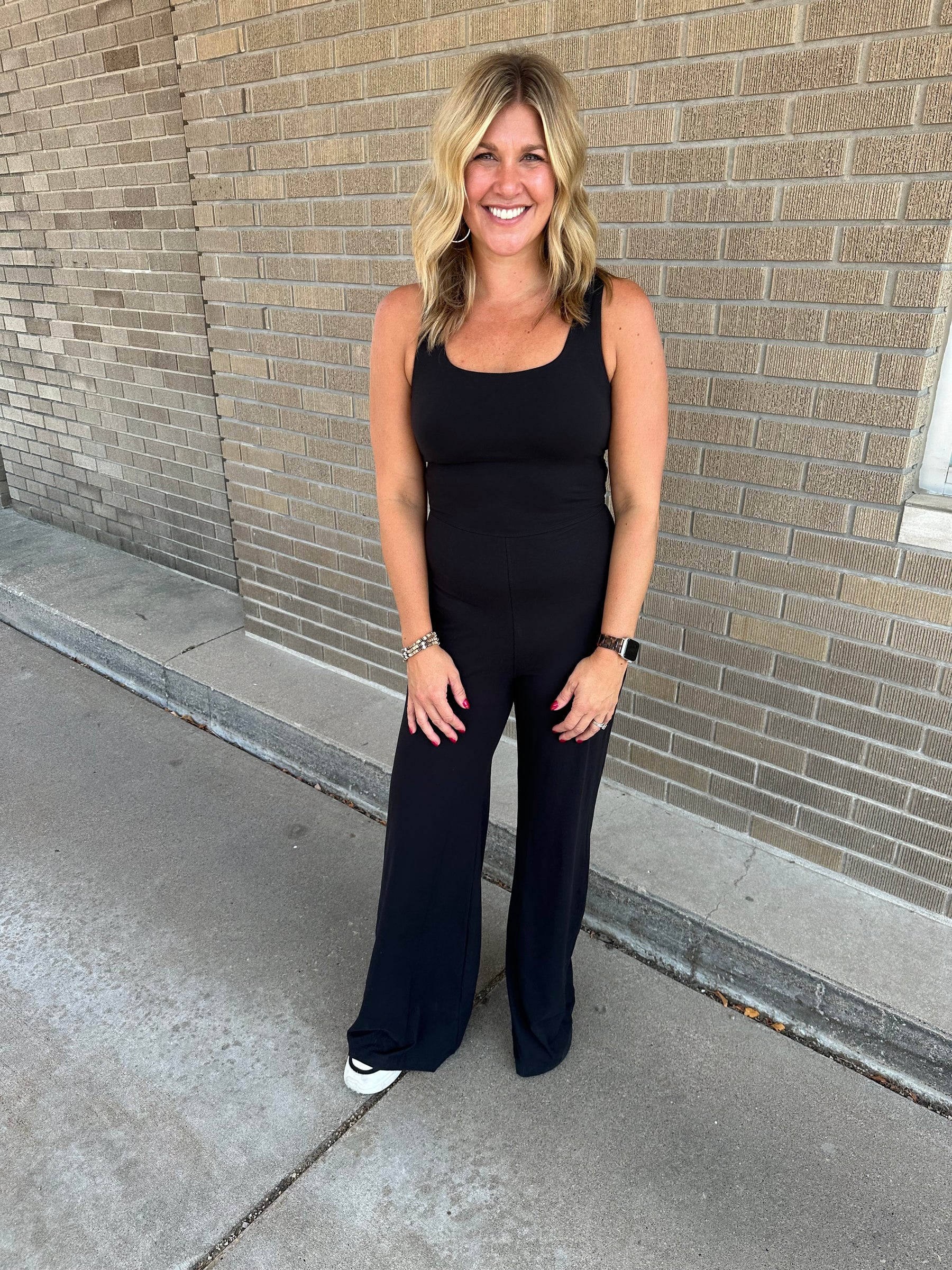 All Day Long Wide Leg Jumpsuit