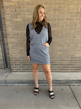 Charcoal Knit Jumper