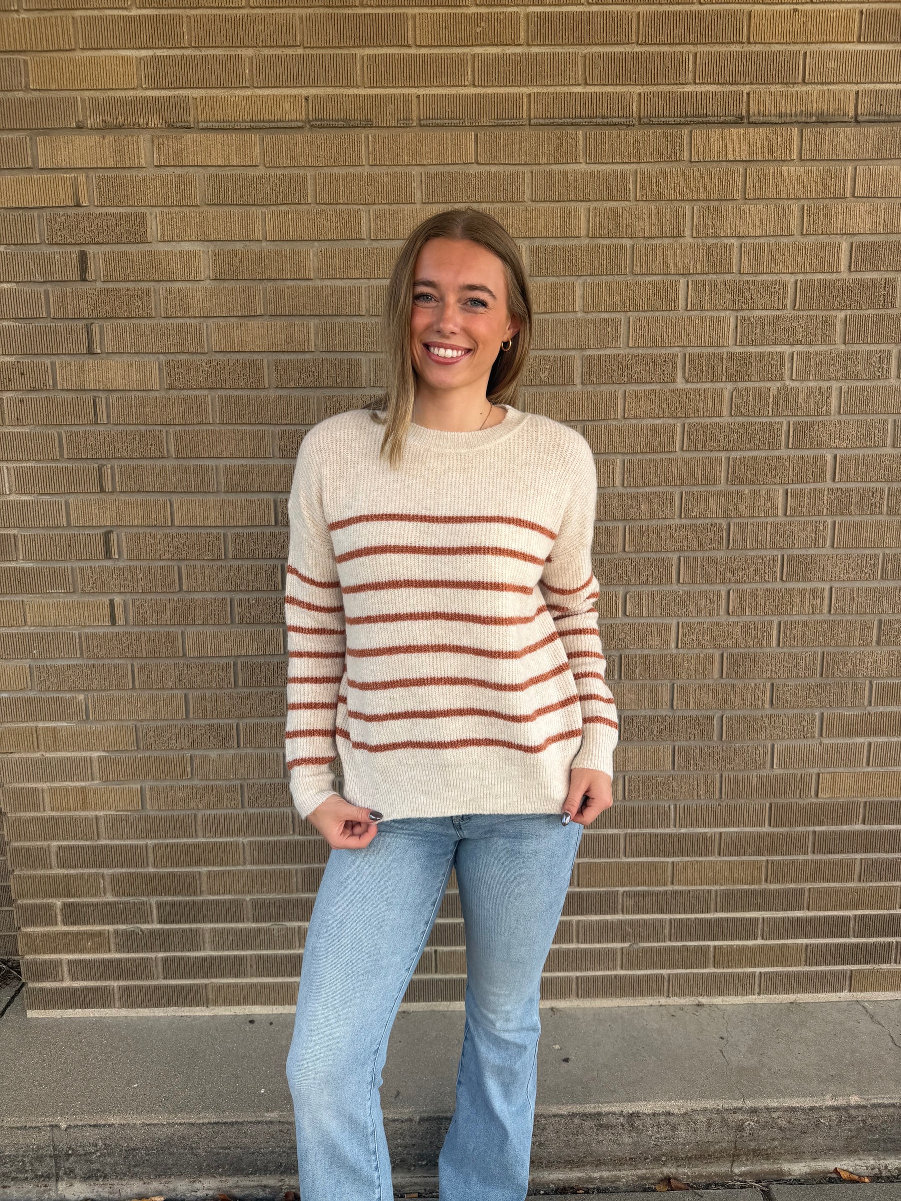 Buttercup Stripe Sweater