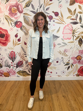 Jackie Jacket - Mia Pinstripe