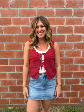 Risen Denim Skort
