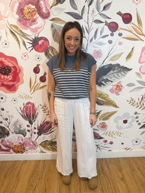 Solana Pants - White