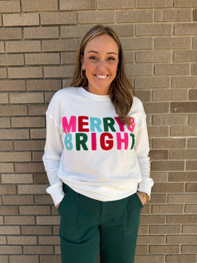 Merry & Bright Sweatshirt