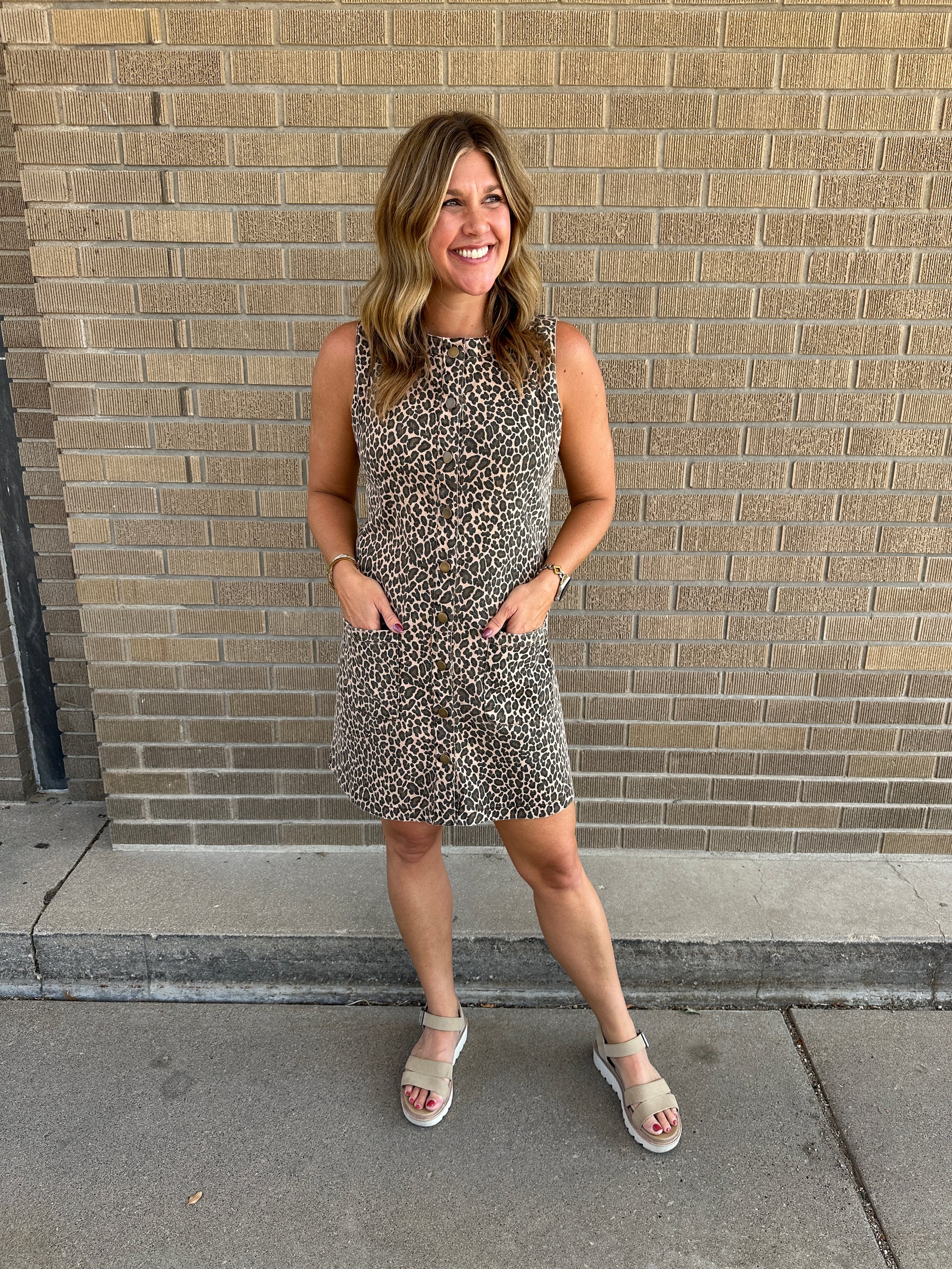 Leopard Mini Dress