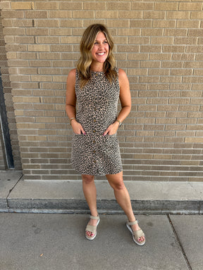 Leopard Mini Dress