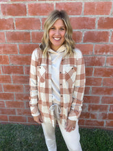 Lewis Top - Rust Ivory Plaid