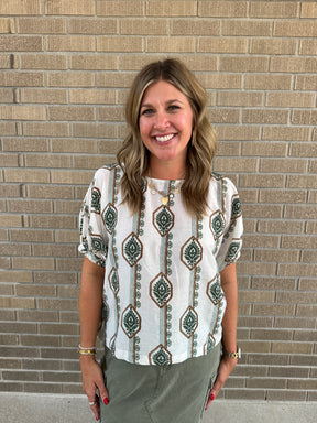 Garden Party Blouse