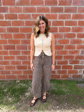 Leopard Barrel Jeans